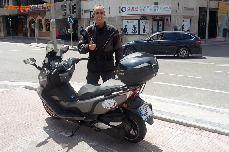 Prueba Maraton Daelim XQ1 125 10.000 km