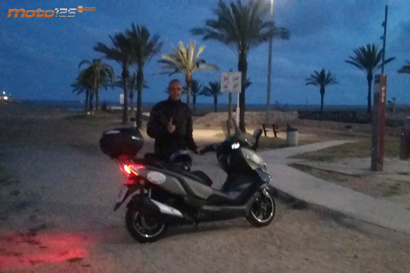 Prueba Maraton Daelim XQ1 125 10.000 km