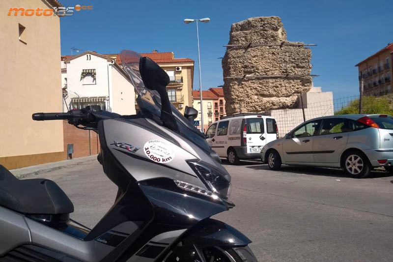 Prueba Maraton Daelim XQ1 125 10.000 km
