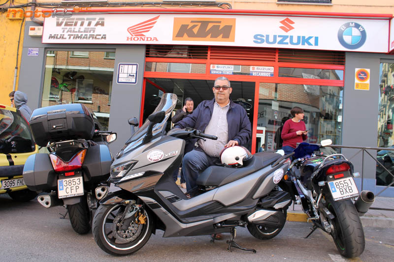 Prueba Maraton Daelim XQ1 125 10.000 km