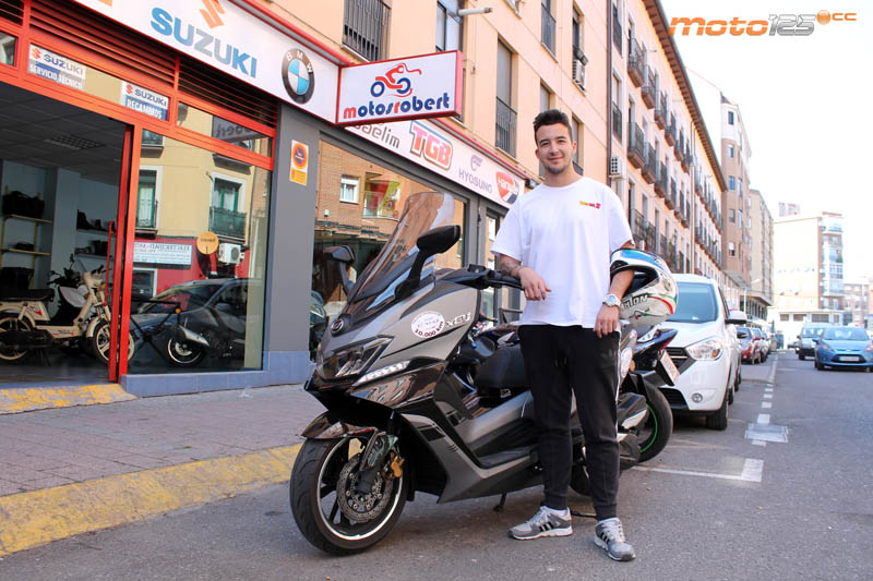 Prueba Maraton Daelim XQ1 125 10.000 km