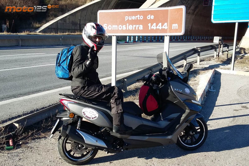 Prueba Maraton Daelim XQ1 125 10.000 km