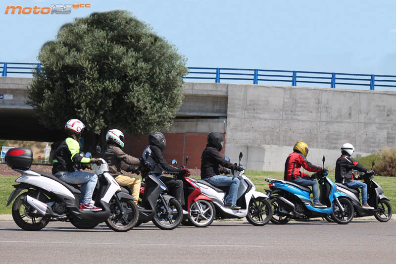 Scooters Rueda Alta 125
