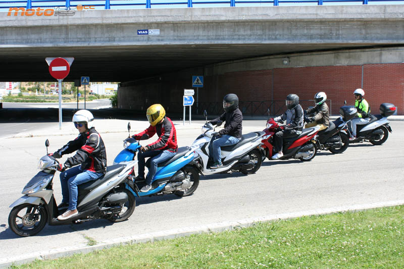 Scooters Rueda Alta 125