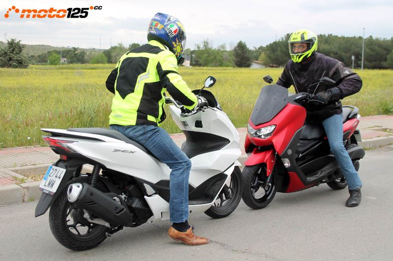 Comparativa Honda PCX-Yamaha NMax