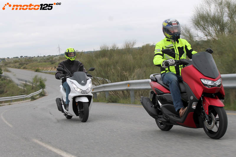 Comparativa Honda PCX-Yamaha NMax