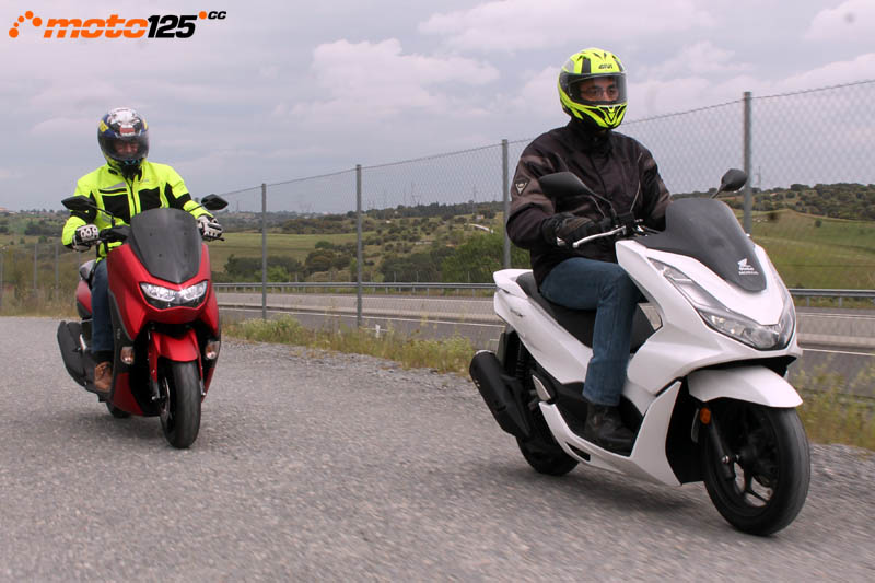Comparativa Honda PCX-Yamaha NMax