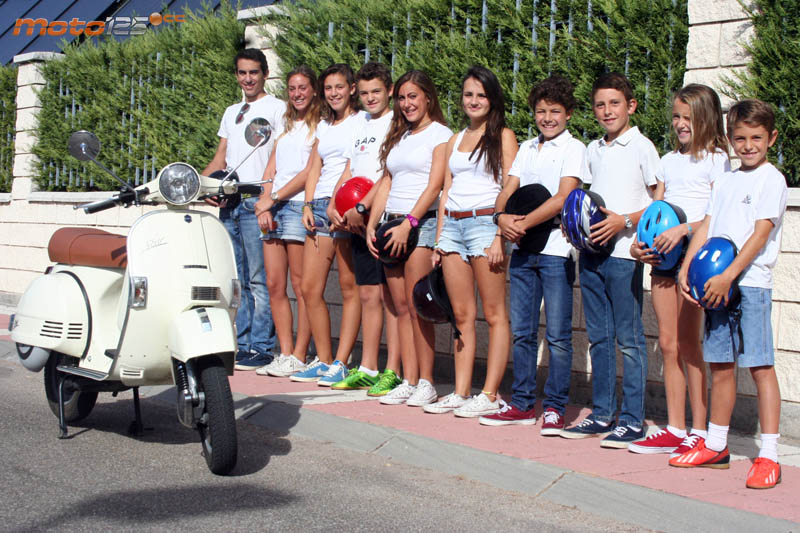 30 en un scooter
