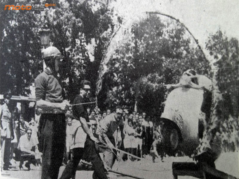 30 en un scooter