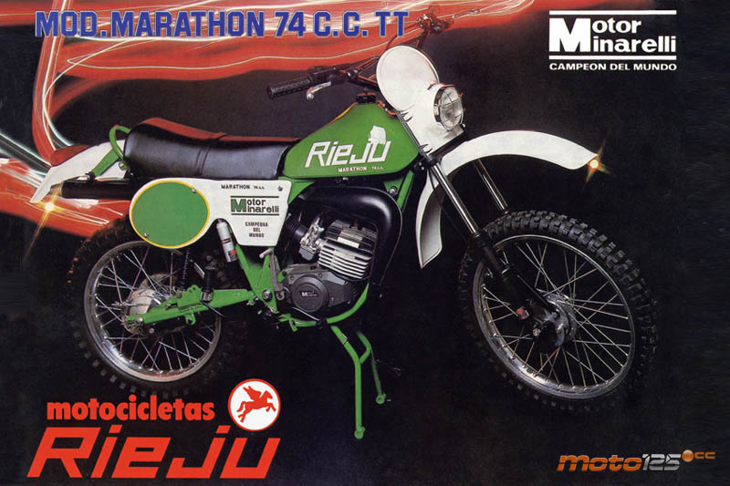 Rieju Marathon 74 y 125