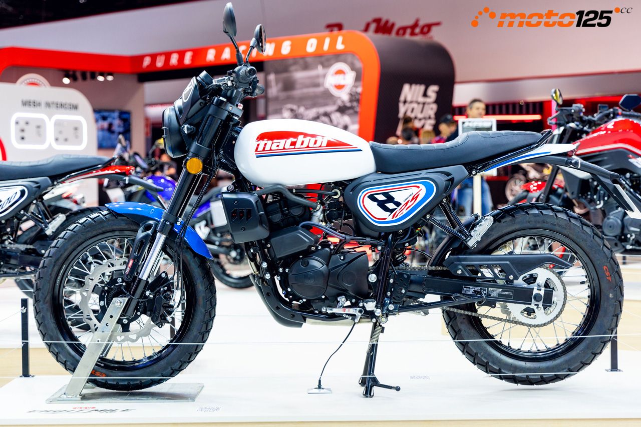 Macbor Eight Mile 125 Evo - EICMA 2025 - Novedad 2026