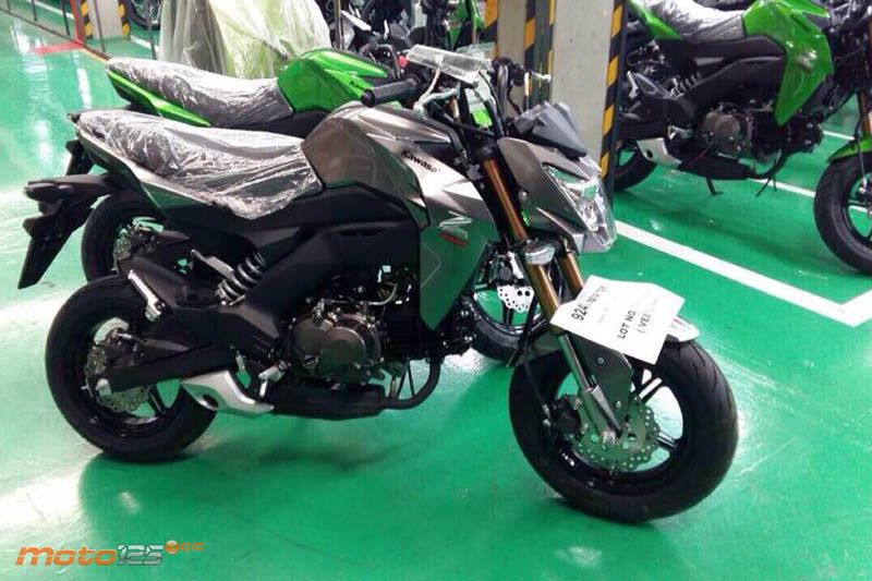 Kawasaki Z125 - Primeras fotos espía