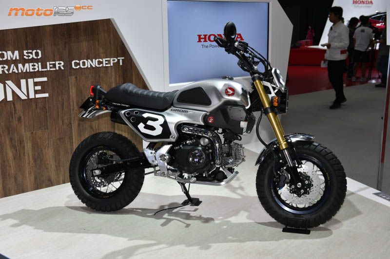 Honda MSX (Grom) Scrambler Concept - Novedades Tokio 2015