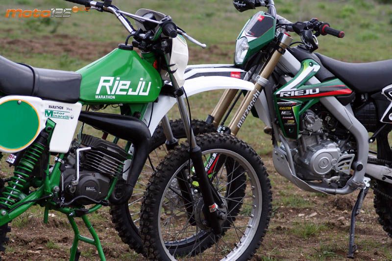 Ayer y hoy: Rieju Marathon 74 y 125 Enduro Competizione