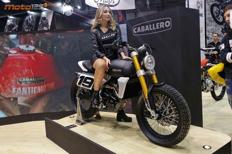 Fantic Caballero 125 Flat-Track/Scrambler – EICMA 2016