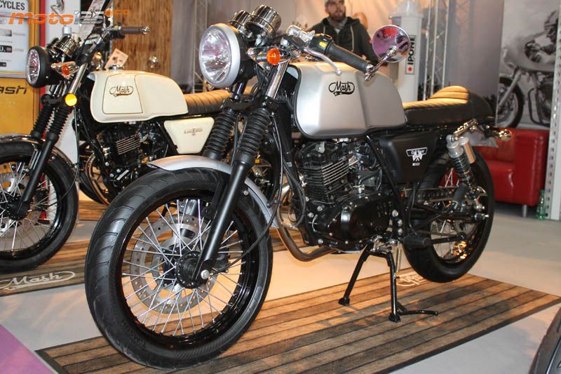 Vive la Moto '18 - Mash Café Racer Silver 125