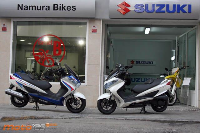 Nuevas Suzuki Burgman R y Executive 125