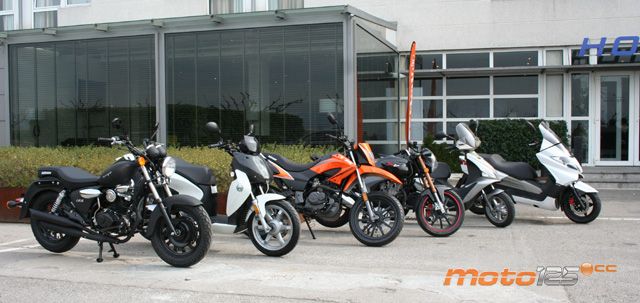 Presentación Gama Keeway-Benelli 125 cc 2011