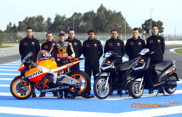 Scooters Peugeot en el mundial de motos