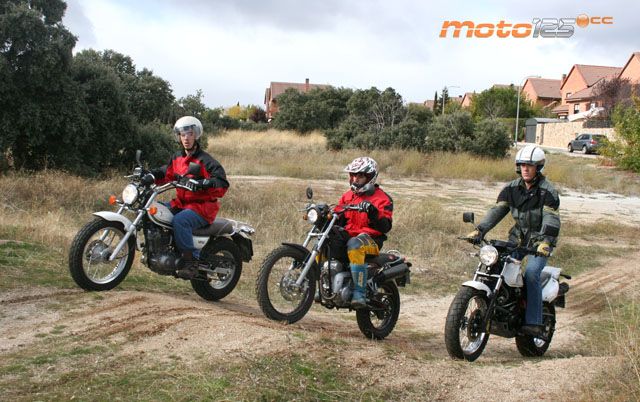 Comparativa - Trail 125: Tango/Karion RT/Van Van