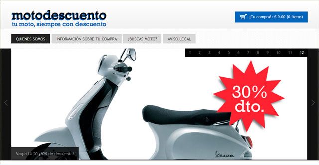 Motodescuento, nueva tienda online de motos