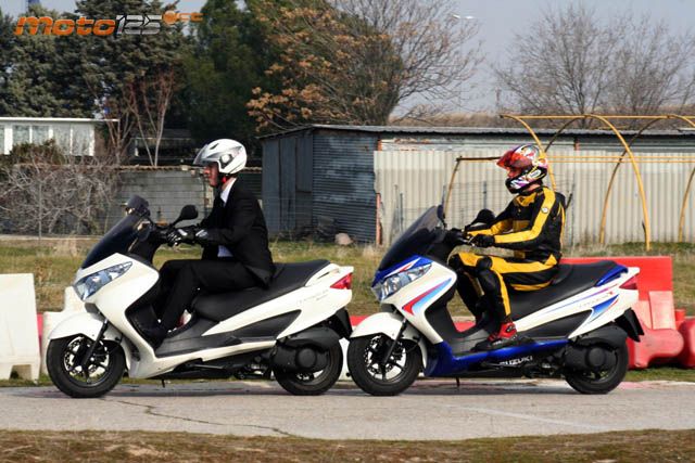 Suzuki Burgman Racing/Executive 125 - Ocio o negocio