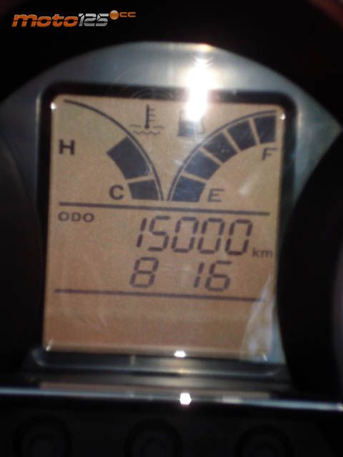 Kymco SuperDink 125i Superprueba 15.000 km - La prueba