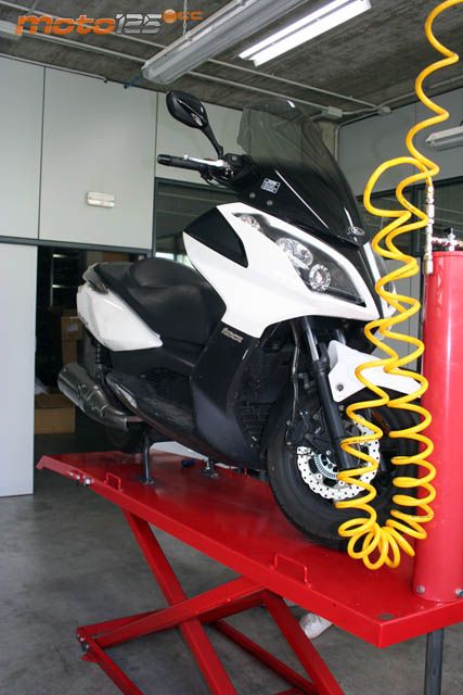 Kymco SuperDink 125i Superprueba 15.000 km - Mediciones