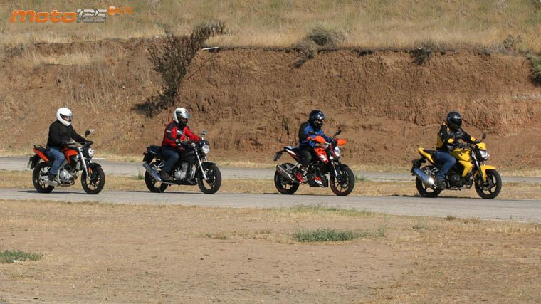 Comparativa - Naked 125: Roadwin/Duke/MH7 LC/Wolf