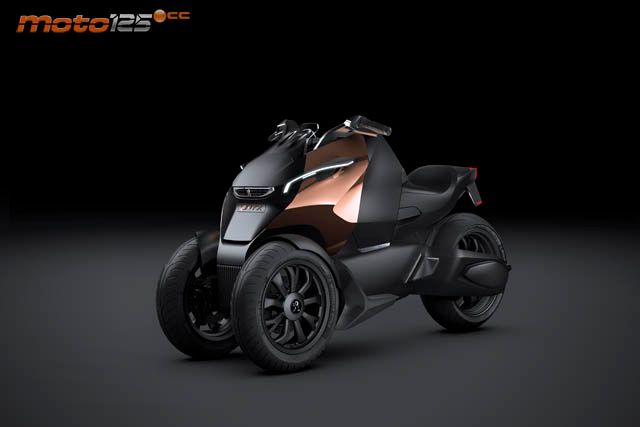 Peugeot Concept Scooter Onyx