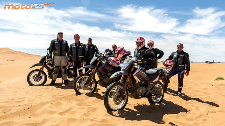 Aventura 125 - 5 Keeway TX 125 conquistan África