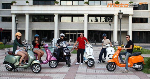 Vespa - Comparativa de toda la serie 125 cc