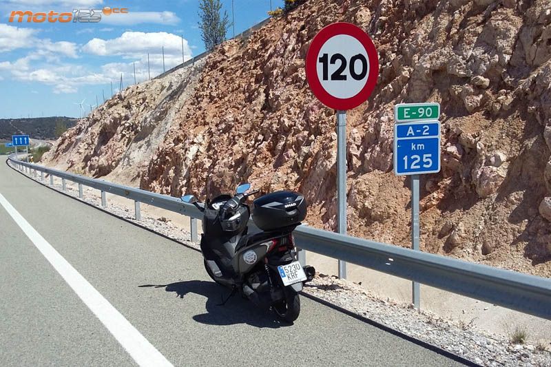 Daelim XQ1 125D 10.000 km - Comarruga (Tarragona)