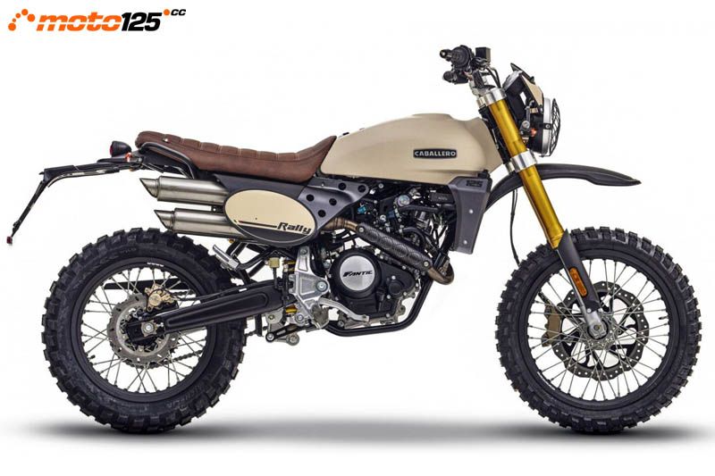 Fantic Caballero Rally 125 - Novedades 2022 - Salón EICMA de Milán 2021