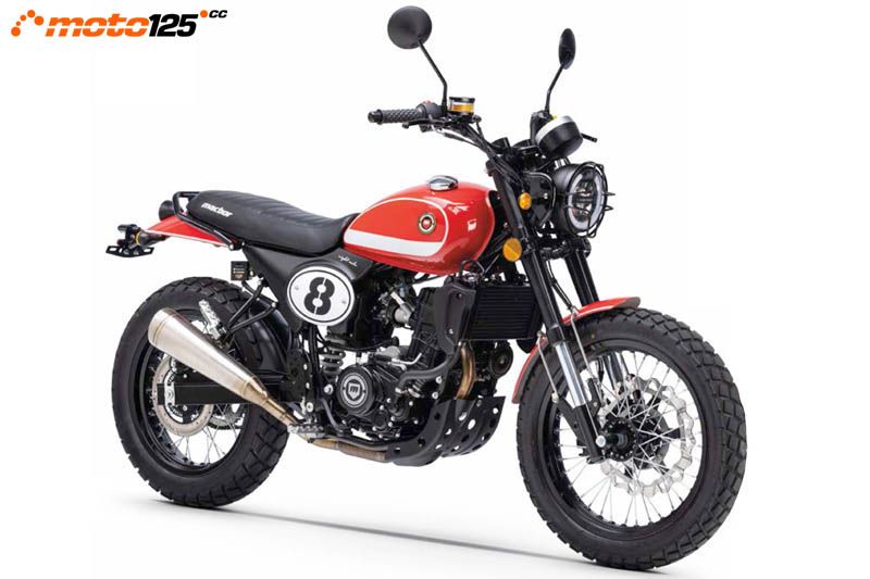 Macbor Eight Mile LC 125 - Novedades 2024 - Salón EICMA de Milán 2023