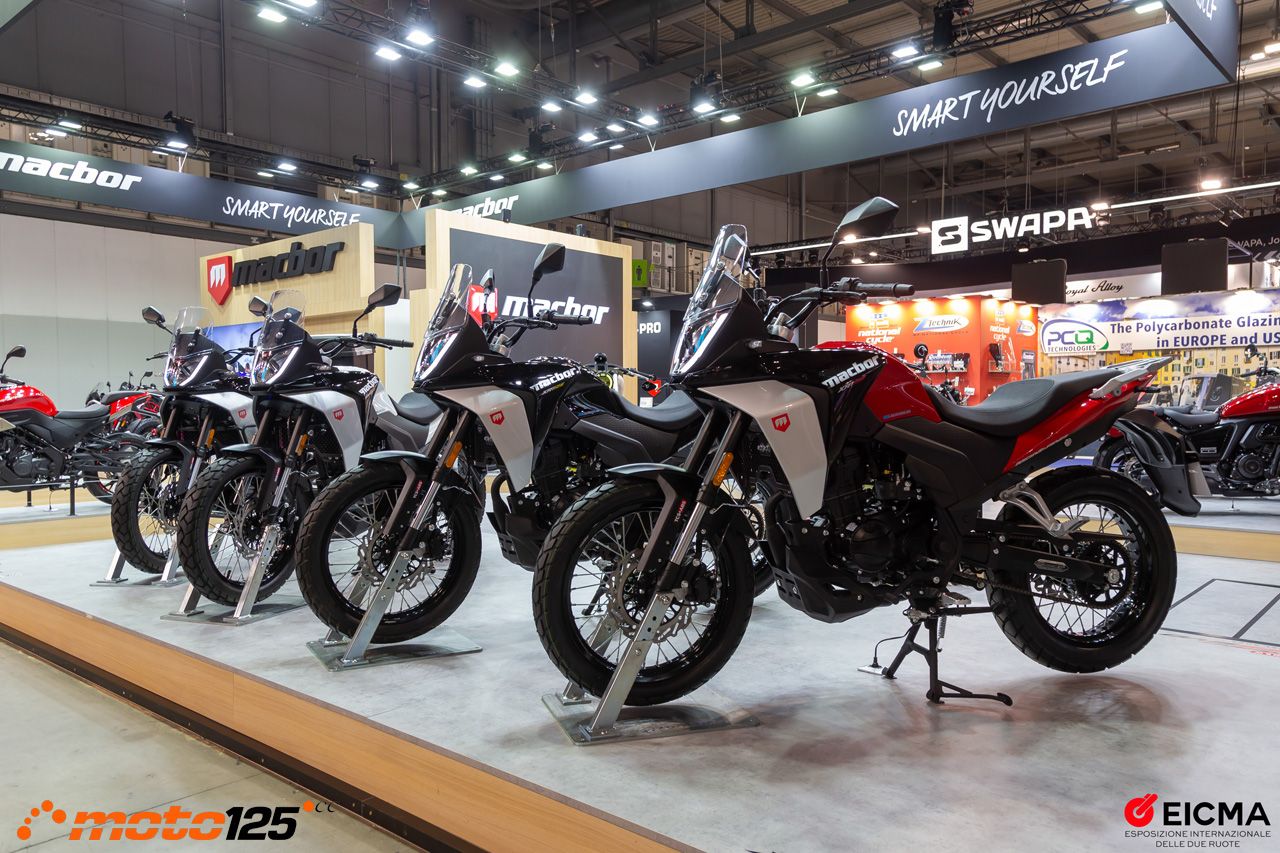 Macbor Montana XR1 125 Evo - Novedades 2025 - Salón EICMA de Milán 2024