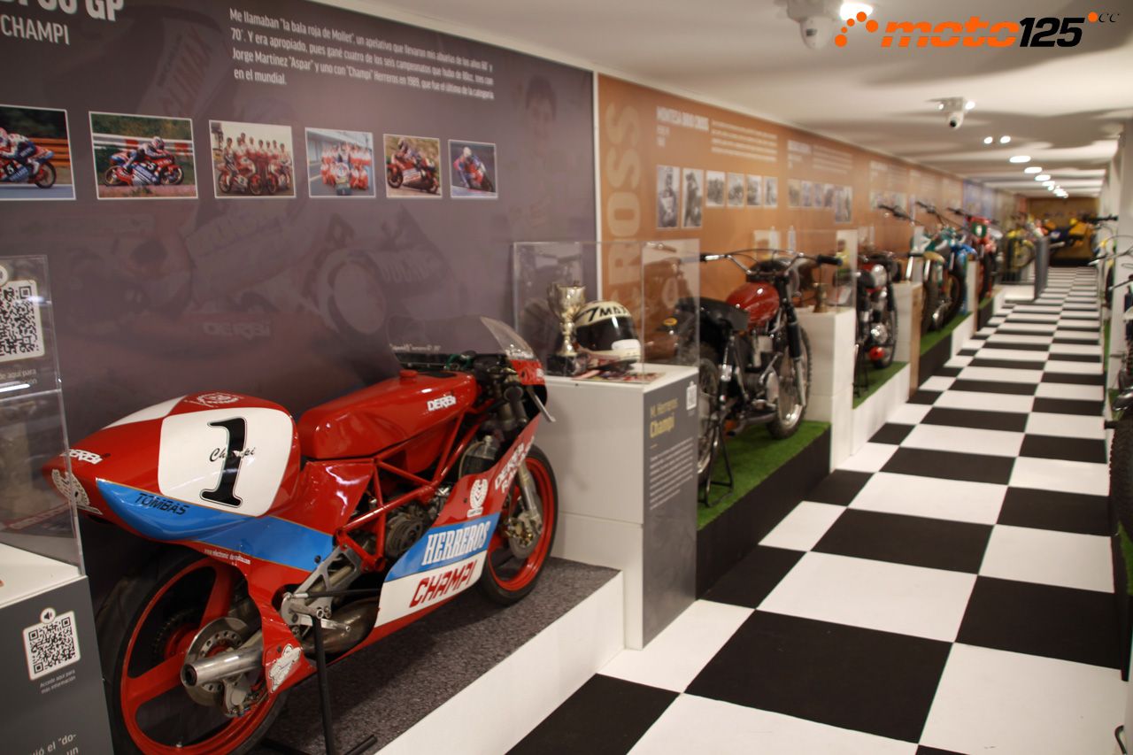 Motos Campeonas y sus Pilotos - Museo de la Moto Española ‘Made in Spain’