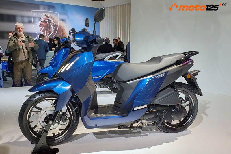 Peugeot New Tweet 125 - Novedades 2023 - Salón EICMA de Milán 2022