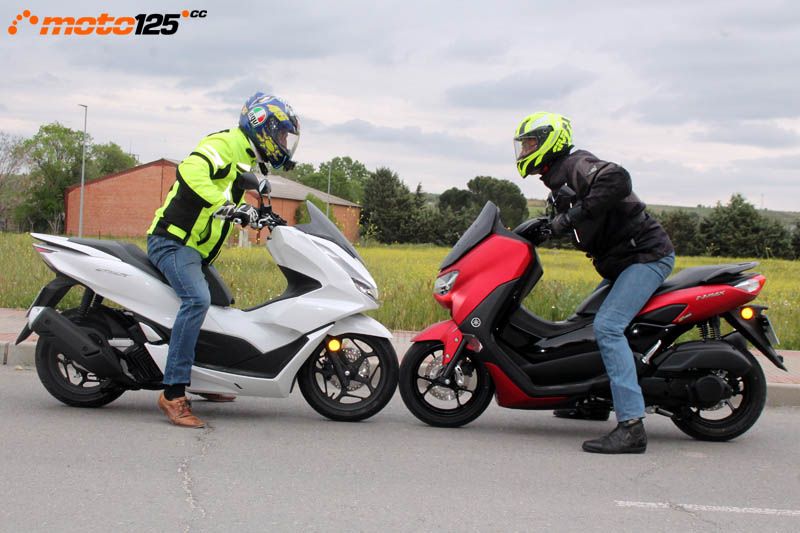 Prueba Comparativa - Honda PCX 125 ’21 vs. Yamaha NMax 125 ‘21