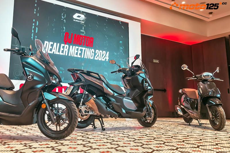 QJ Motor - Tres nuevos scooters completan la gama de 125 cc