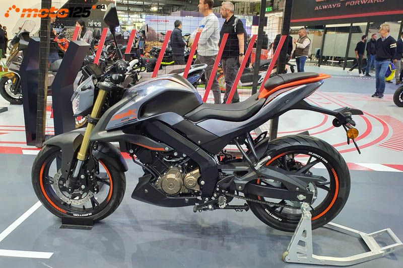 QJ SRK 125 S - Novedades 2023 - Salón EICMA de Milán 2022