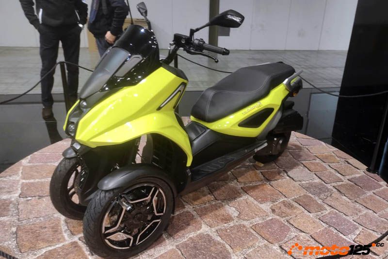Qooder Nuvion 125 - Novedades 2022 - Salón EICMA de Milán 2021