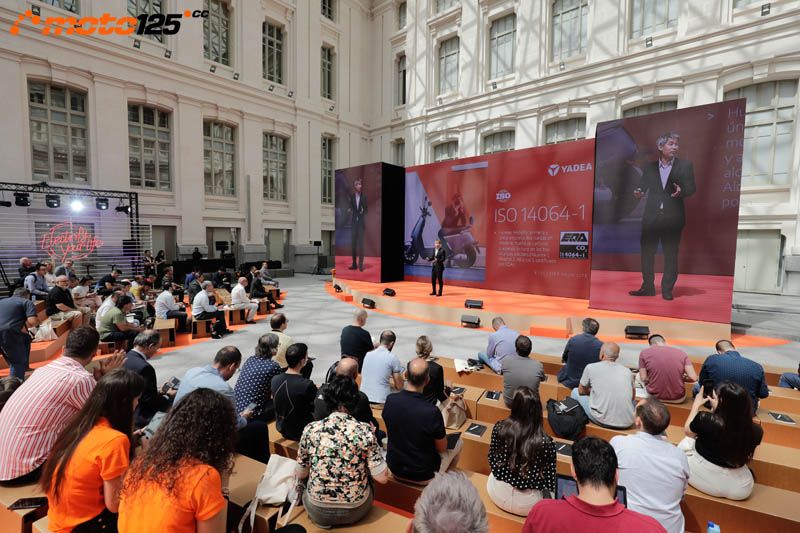 Presentación scooters eléctricos Yadea 2022