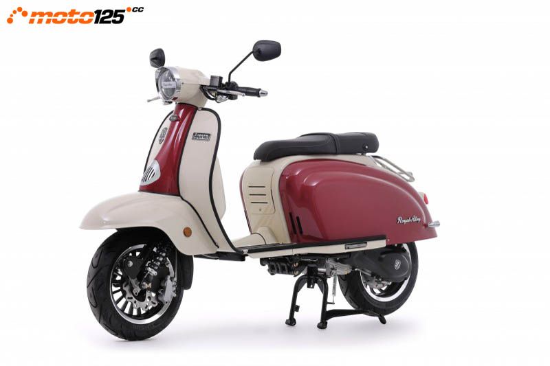 Royal Alloy GP125/TG 125 ’22 - Pasión por los scooters clásicos