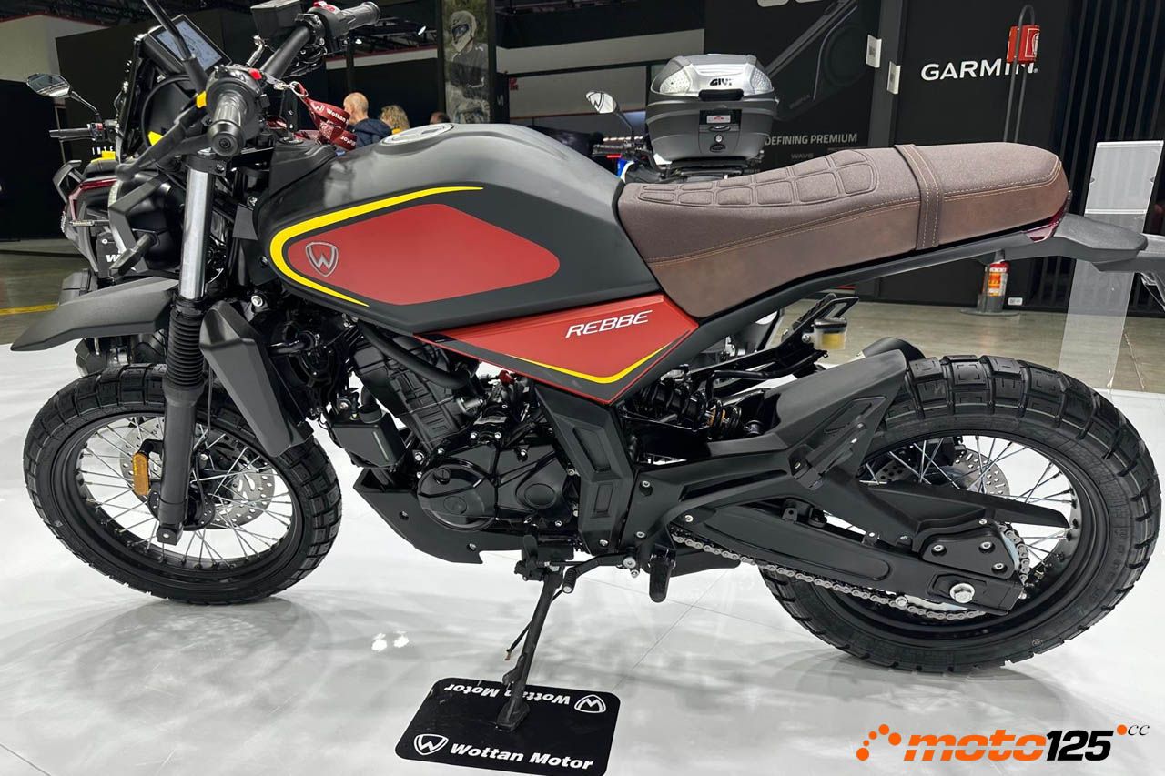 Wottan Rebbe Scrambler 125 - Novedades 2025 - Salón EICMA de Milán 2024