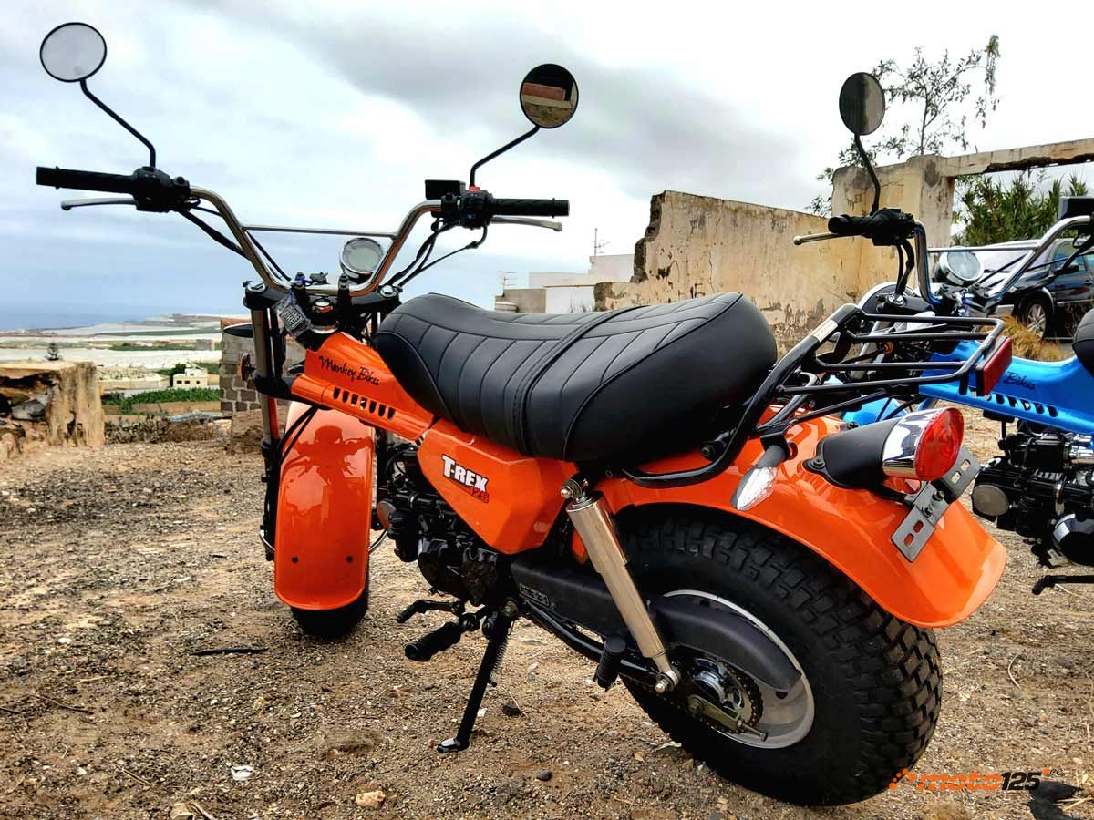 Monkey Bikes MB T-Rex 125 naranja