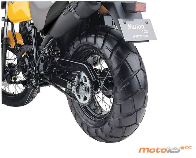 Hyosung RT 125 Karion — foto 3