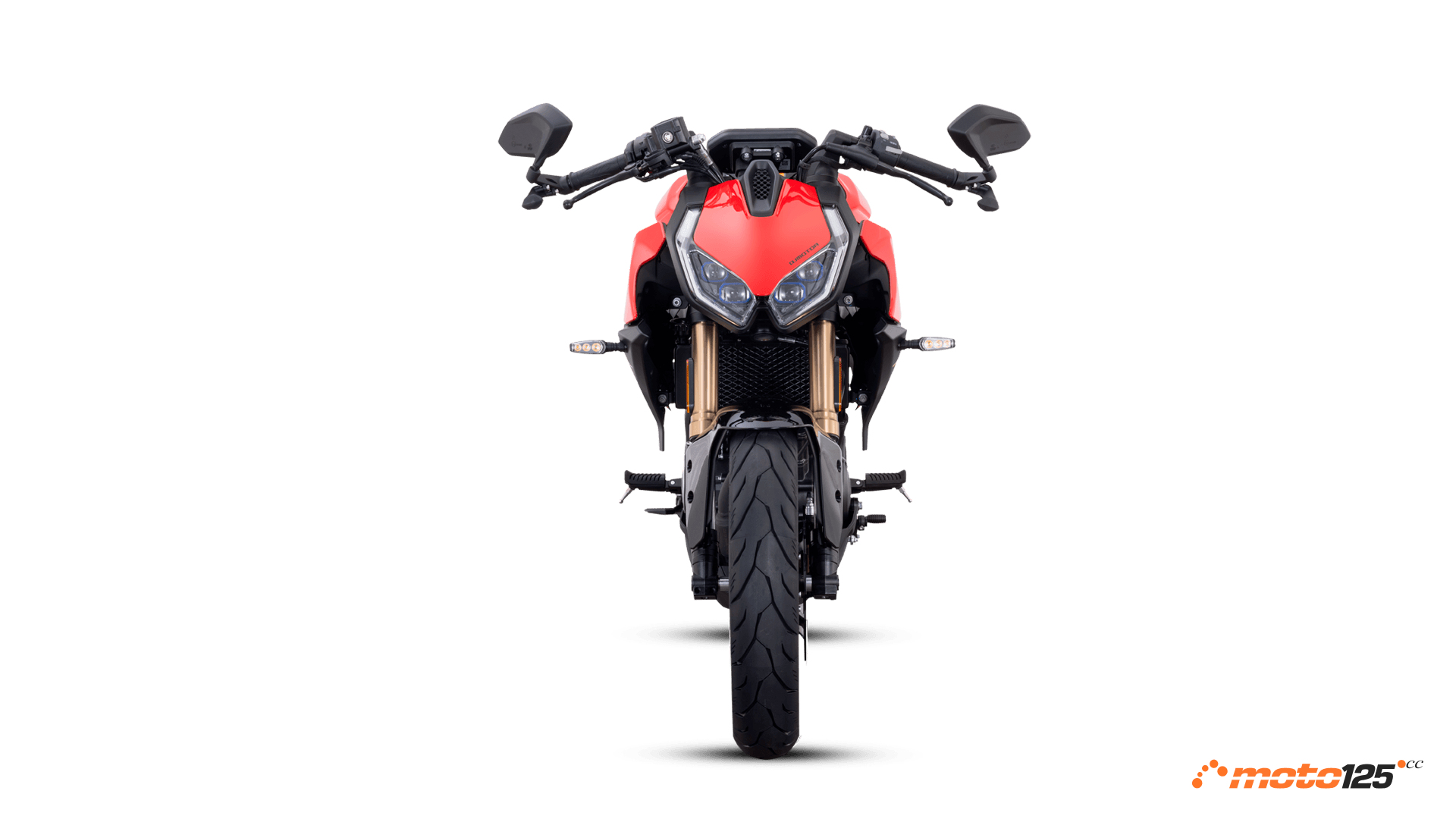 QJ Motor SRK 125J rojo frente