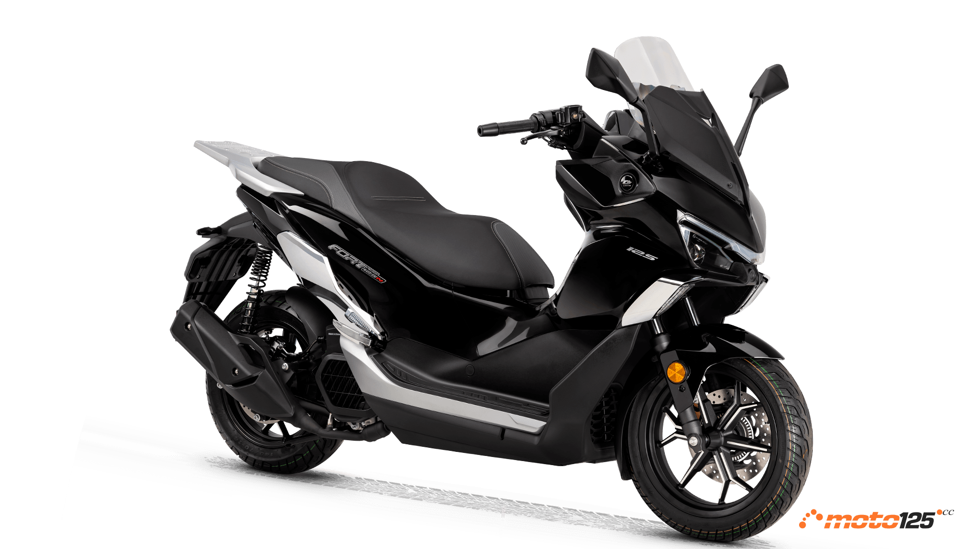 QJ Motor FORT 125N negro