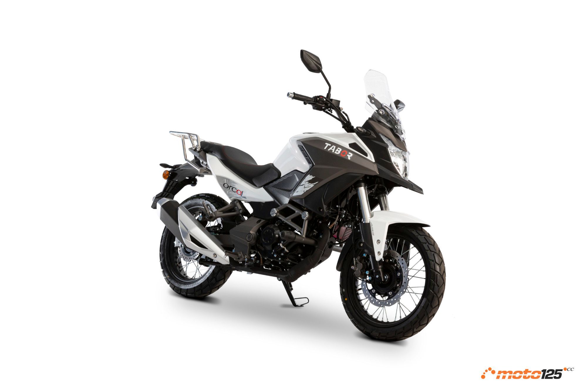 Orcal Tabor 125 blanca lateral
